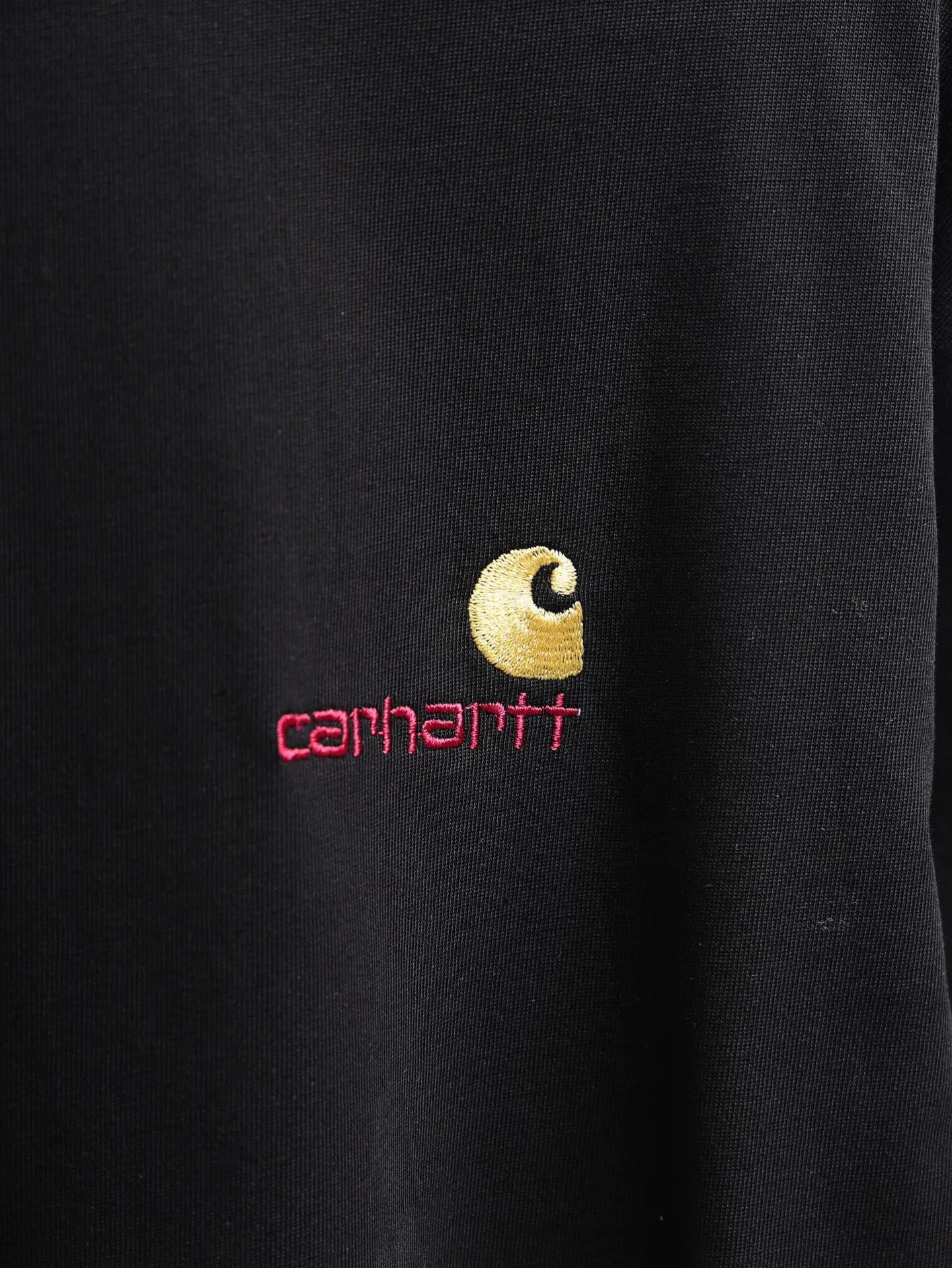 Carhartt 2꯭0꯭2꯭6 new spring and summer models ❤️ original ⌚️ high version Carhartt fabric is made of high-density pure cotton, does not deform and does not shrink. Process introduction: double thread movement. The chest logo uses high-quality embroidery🪡 technology. Color: Black SIZE: M-XXL